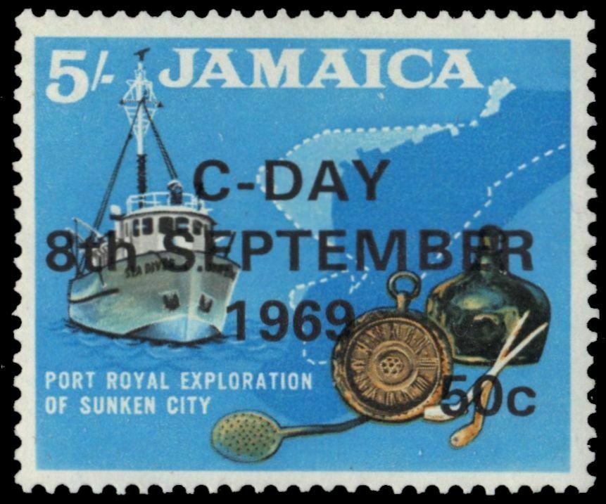 Jamaica 289 (sg290) - Introduction Of Decimal Currency (pa89953)
