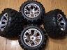 4- 5309 Traxxas 3.3 Revo Maxx Tires & 17mm Geode Wheels T-maxx Summit E-revo 6.3