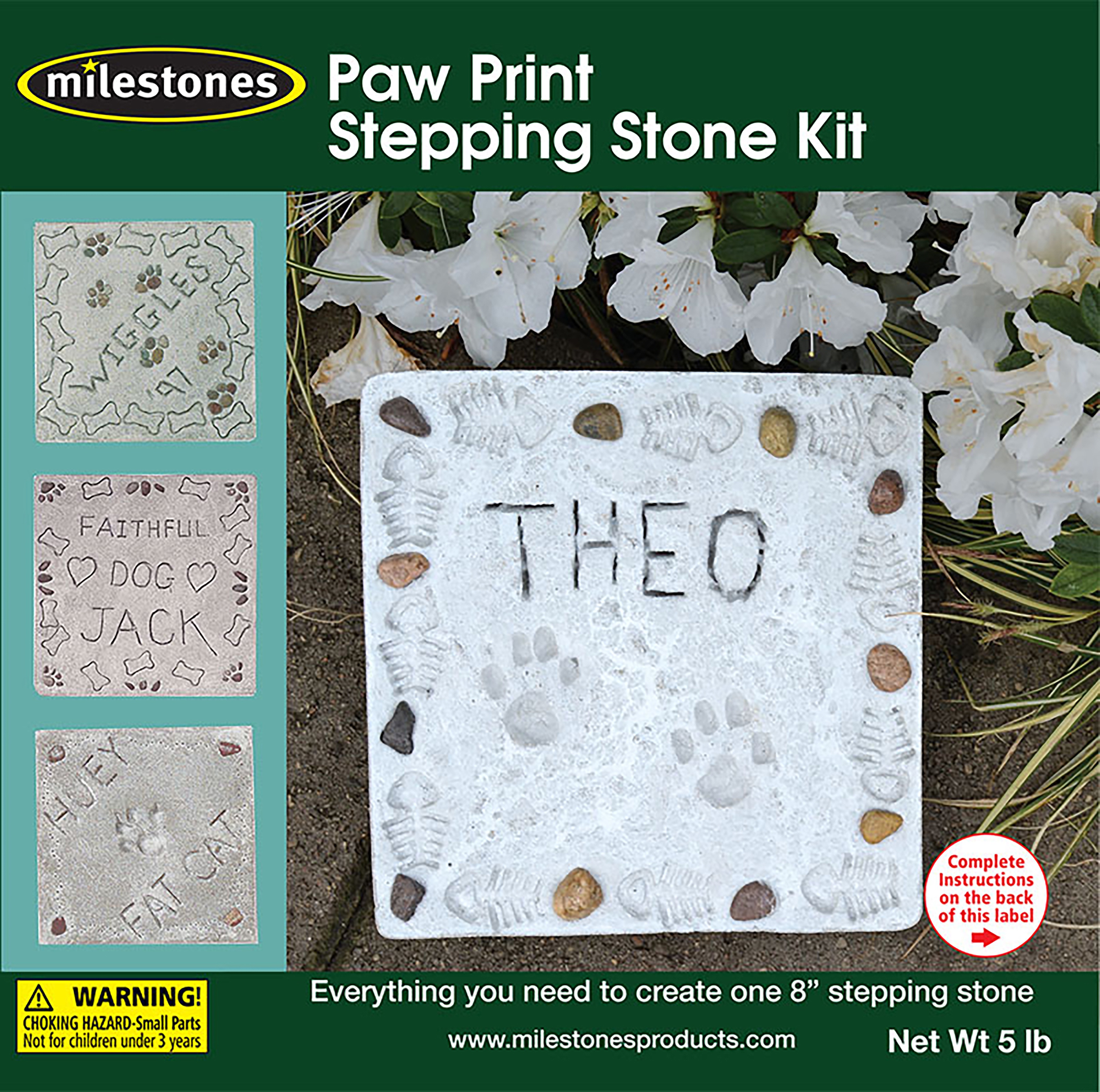 Midwest Products-mosaic Stepping Stone Kit-paw Print