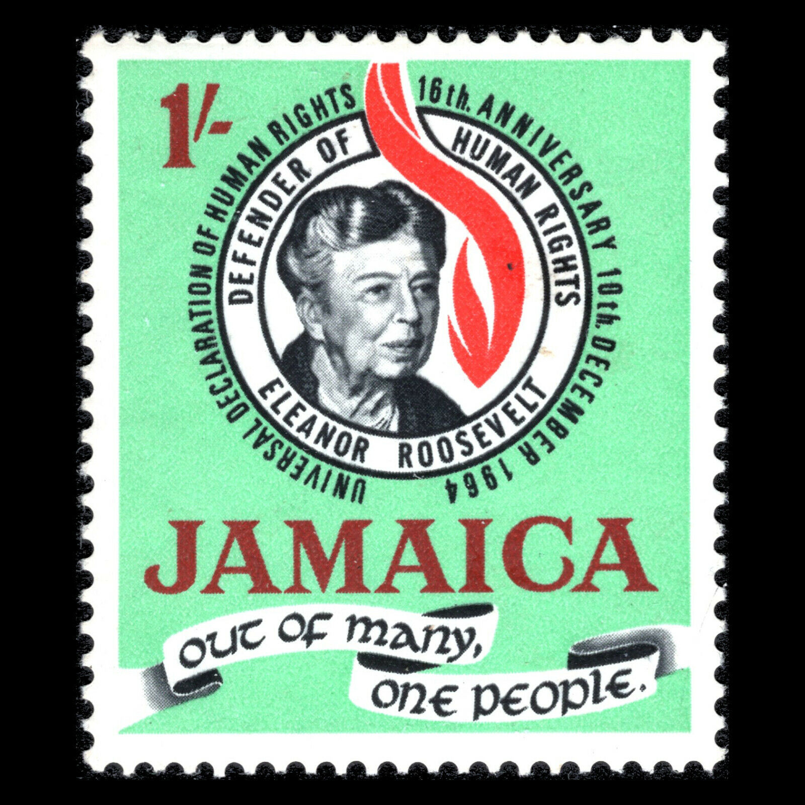Jamaica 1964 - Universal Declaration Of The Human Rights - Sc 239 Mnh