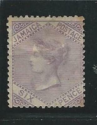 Jamaica: 1870; Scott 11, Mint Hinged, Light Stain, Cat +110$. Ebb144
