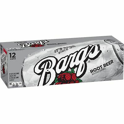 Barq's Root Beer Soda, 12 Ounce (12 Cans)