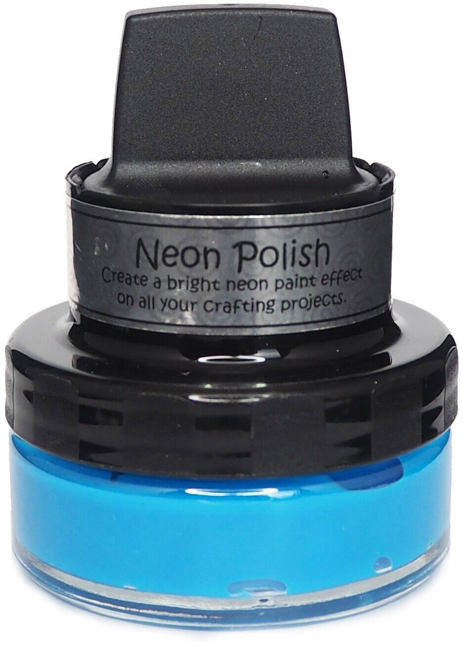 Cosmic Shimmer Neon Polish 50ml-bahama Blue, 3 Pack